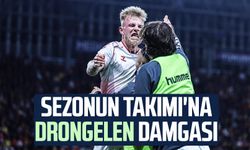 Samsunspor’un duvarı Drongelen, Sezonun Takımı'na damga vurdu