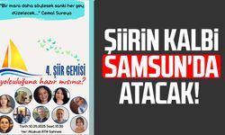 Şiirin kalbi Samsun'da atacak!