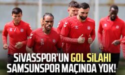 Sivasspor’un gol silahı Samsunspor maçında yok