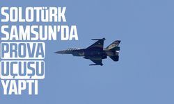 SOLOTÜRK Samsun'da prova uçuşu yaptı