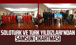SOLOTÜRK ve Türk Yıldızları'ndan Samsun çıkartması