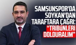 Samsunspor'da Soner Soykan'dan taraftara çağrı: "Tribünleri dolduralım"