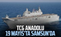 TCG ANADOLU 19 Mayıs'ta Samsun'da