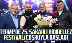 Terme'de 25. Sakarlı Hıdırellez Festivali coşkuyla başladı