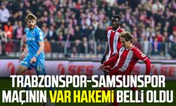 Trabzonspor-Samsunspor maçının VAR hakemi belli oldu
