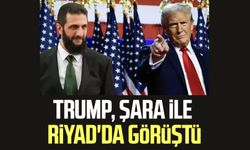 Trump, Şara ile Riyad'da görüştü