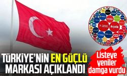 Türkiye’nin en güçlü markası açıklandı: Listeye yeniler damga vurdu