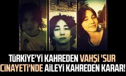 Türkiye'yi kahreden vahşi 'Sur cinayeti'nde aileyi kahreden karar!