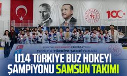 U14 Türkiye Buz Hokeyi Şampiyonu Samsun Takımı