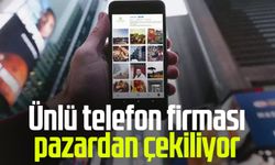 Ünlü telefon firması pazardan çekiliyor