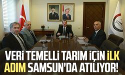 Veri temelli tarım için ilk adım Samsun'da atılıyor!