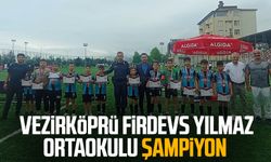 Vezirköprü Firdevs Yılmaz Ortaokulu şampiyon