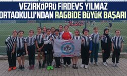 Vezirköprü Firdevs Yılmaz Ortaokulu'ndan ragbide büyük başarı