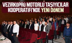 Vezirköprü Motorlu Taşıyıcılar Kooperatifi’nde yeni dönem