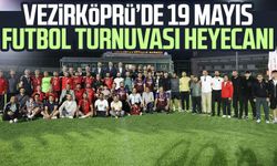 Vezirköprü’de 19 Mayıs Futbol Turnuvası heyecanı yaşandı