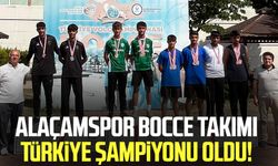 Alaçamspor Bocce Takımı Samsun'a gurur yaşattı: Türkiye Şampiyonu oldu!