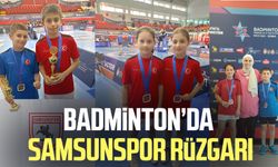 Badminton’da Samsunspor rüzgarı