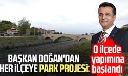 Başkan Halit Doğan'dan her ilçeye park projesi: O ilçede yapımına başlandı