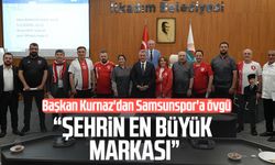 Başkan İhsan Kurnaz'dan Samsunspor'a övgü: "Şehrin en büyük markası"