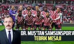 Dr. Mehmet Muş'tan Samsunspor'a tebrik mesajı