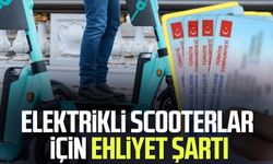 Elektrikli scooter'lar için yeni dönem: Ehliyet şartı gelebilir