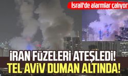 İsrail'de alarmlar çalıyor! İran harekete geçti yüzlerce füze fırlatıldı