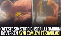 MMA dövüşçüsü Paddy McCorry'den kafeste Filistin mesajı