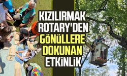 Samsun'da anlamlı proje: Minik yürekler kuşlar için yuva, depremzedeler için umut inşa etti