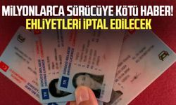 Milyonlarca sürücünün ehliyeti tehlikede!