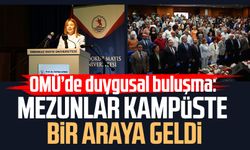 OMÜ’de duygusal buluşma: Mezunlar kampüste bir araya geldi