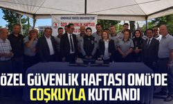 Özel Güvenlik Haftası OMÜ’de coşkuyla kutlandı