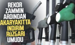 Rekor zammın ardından akaryakıtta indirim rüzgarı umudu