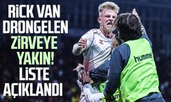 Samsunsporlu Drongelen zirveye yakın! Liste açıklandı