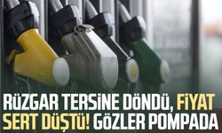 Rüzgar tersine döndü, fiyat sert düştü! Gözler pompada