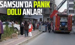 Samsun İsmetpaşa Mahallesi'nde yangın paniği!