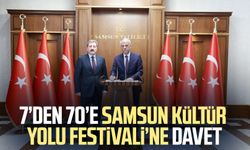 7’den 70’e Samsun Kültür Yolu Festivali’ne davet
