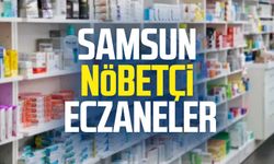 Samsun nöbetçi eczaneler 12 Haziran Perşembe
