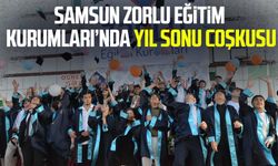 Samsun'da Zorlu Eğitim Kurumları’nda yıl sonu heyecanı: Coşkuyla kutlandı