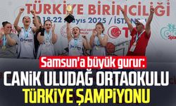 Samsun'a büyük gurur: Canik Uludağ Ortaokulu Türkiye şampiyonu