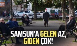 Samsun'a gelen az, giden çok! Göç karnesi açıklandı