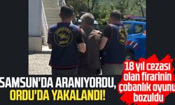 Samsun'da aranıyordu, Ordu'da yakalandı!