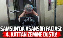 Samsun’da asansör faciası: 4. kattan zemine düştü!