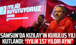 Samsun’da Kızılay’ın kuruluş yılı kutlandı: “İyilik 157 yıldır aynı”