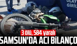 Samsun'da mayıs ayında acı bilanço: 3 ölü, 584 yaralı
