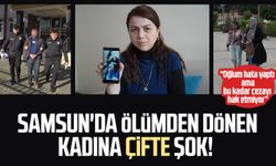 Samsun'da koca şiddetiyle ölümden dönen kadına çifte şok!