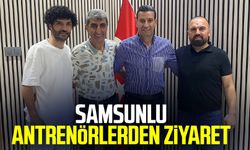 Samsunlu antrenörlerden ziyaret