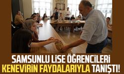 Samsunlu lise öğrencileri kenevirin faydalarıyla tanıştı!