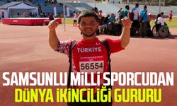 Samsunlu milli sporcu Mert Kılıç'tan dünya ikinciliği gururu