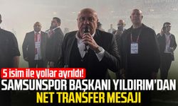 Samsunspor Başkanı Yüksel Yıldırım'dan net transfer mesajı
