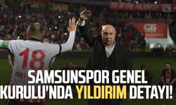 Samsunspor Genel Kurulu'nda Yüksel Yıldırım detayı!